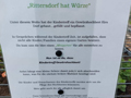 Das Schild zu Rittersdorf hat Würze, Bild: IL