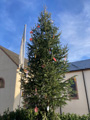 Der Weihnachtsbaum beim Kirchplatz, Bild: DL