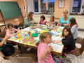 Basteln beim Kindertreff, Bild: IL